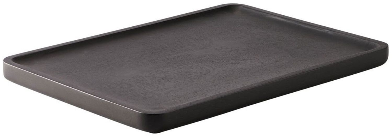 Giftcompany Tablett Bento Mangoholz Schwarz Rechteckig Bild 1