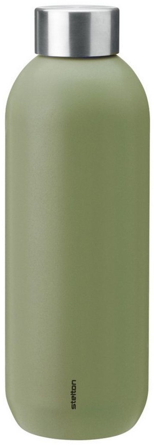 Stelton Keep Cool Isolierflasche 0,6 L soft fern green Bild 1