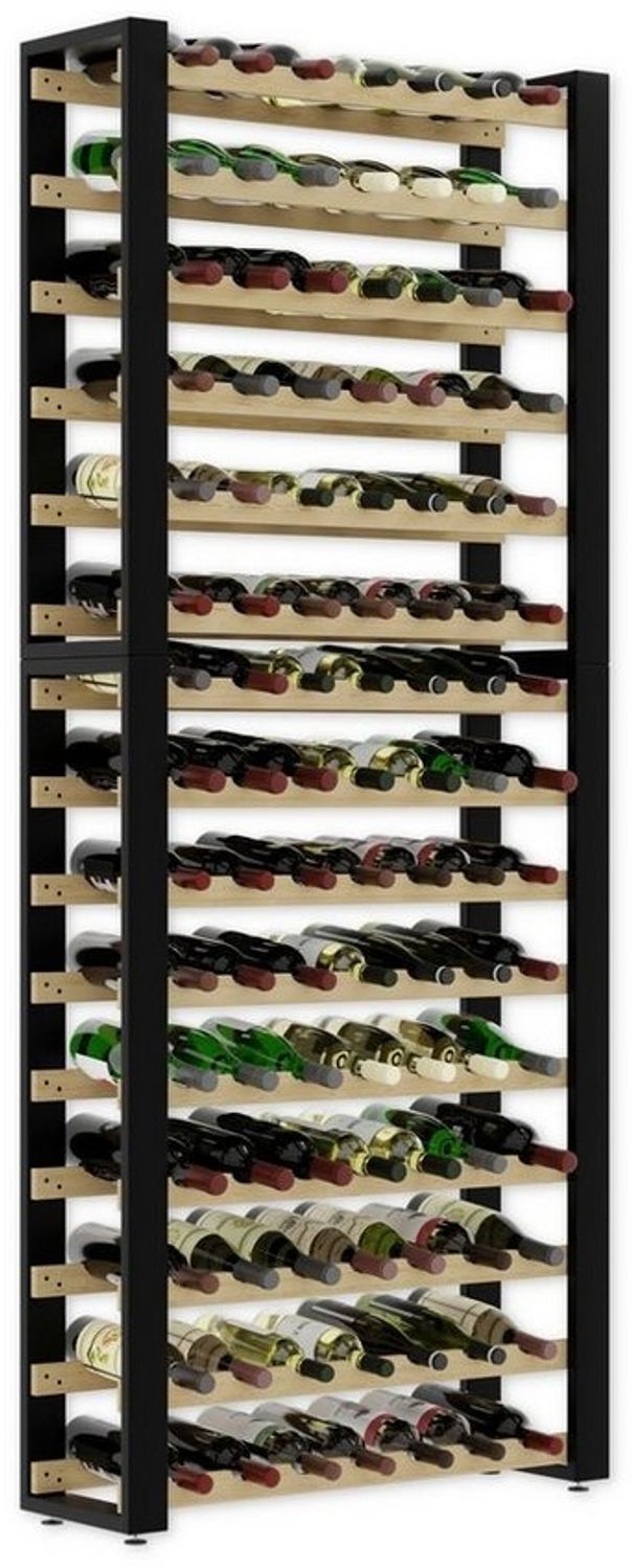 Lenmar Weinregal LOFT Weinregal aus Holz,Flaschenregal,Kellerregal,Regale,Weinständer Bild 1
