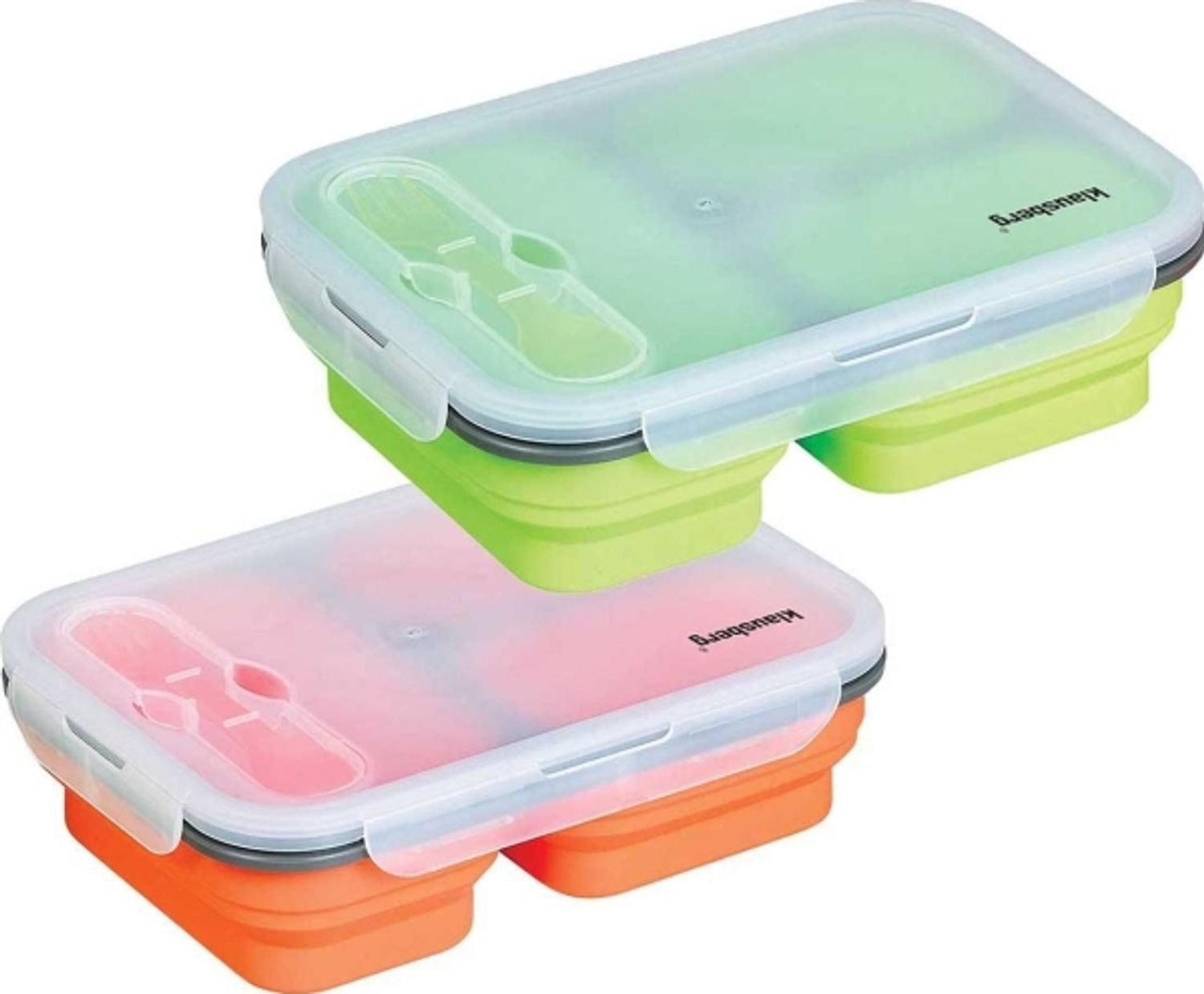 Klausberg Silikon zusammenklappbare Lunchbox KB-7024 Bild 1