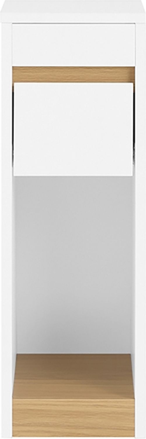 SoBuy FBT163-WN Nachttisch, Spanplatte, Melamin, Weiß, 35 x 60 x 20 cm Bild 1