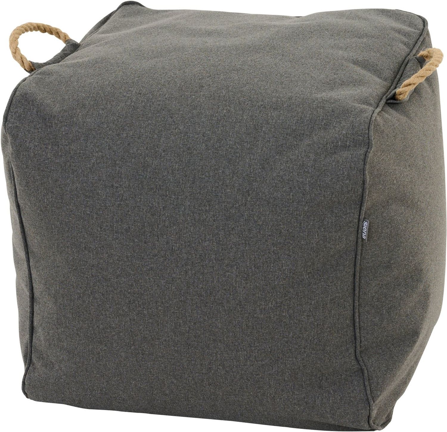 Sitz-Fußhocker Integral Charcoal 46 x 48 x 46 cm Bild 1