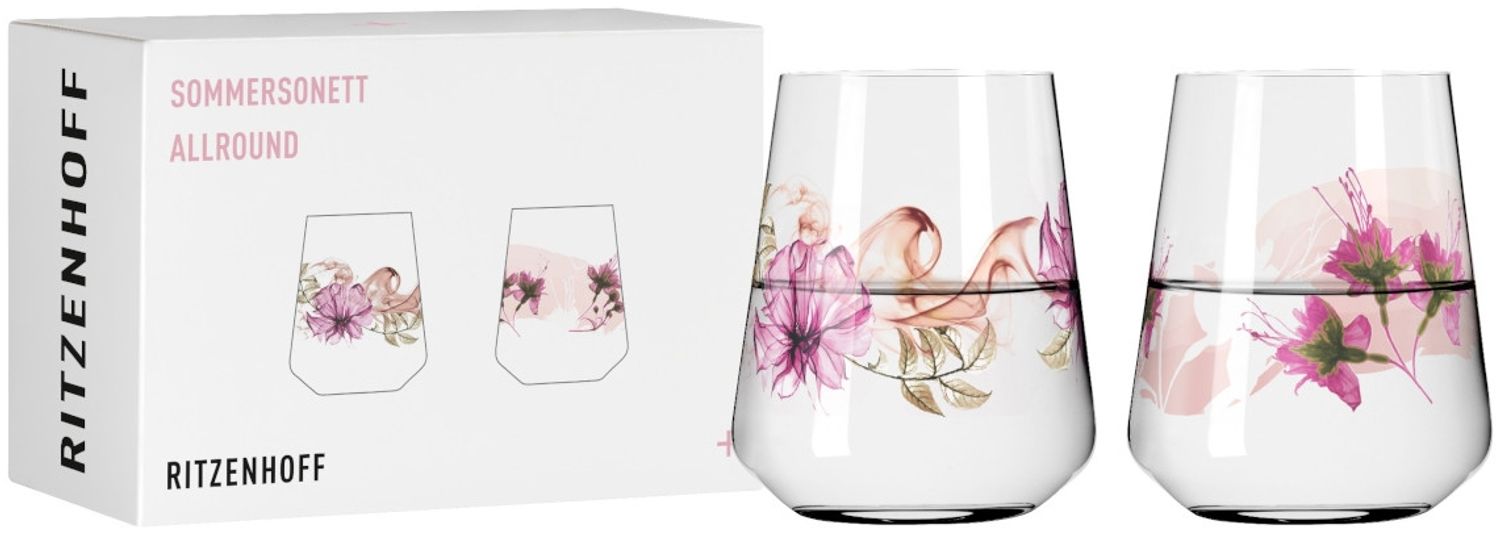 Ritzenhoff 3462001 Universalglas-Set #1, #2 SOMMERSONETT Doro von Rüden und Sonja Eikler 2023 Bild 1
