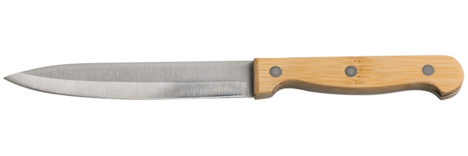 KESPER 90651 Allzweckmesser 23 cm mit Klinge aus Edelstahl, Griff aus Bambus Bild 1