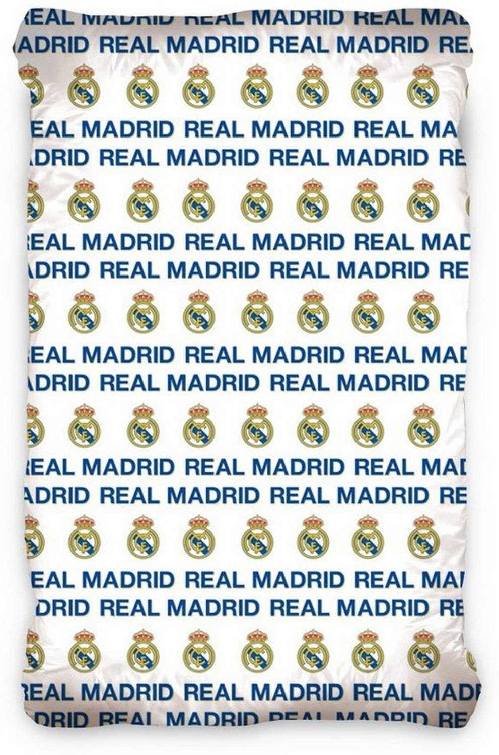 Real Madrid Spannbettlaken Real Madrid Bettlaken 90x200x25cm Bild 1