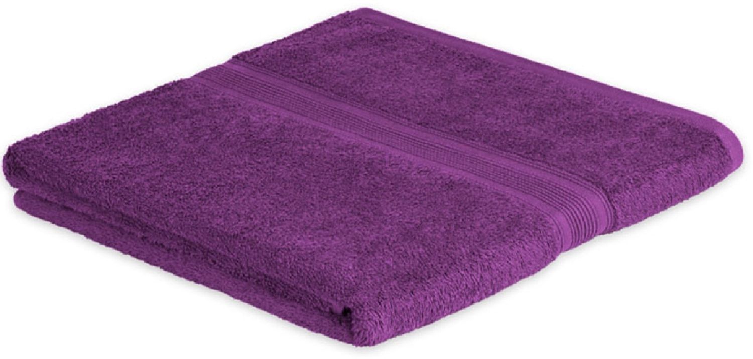 Badetuch 100 x 150 cm 500g/m² Lila Bild 1