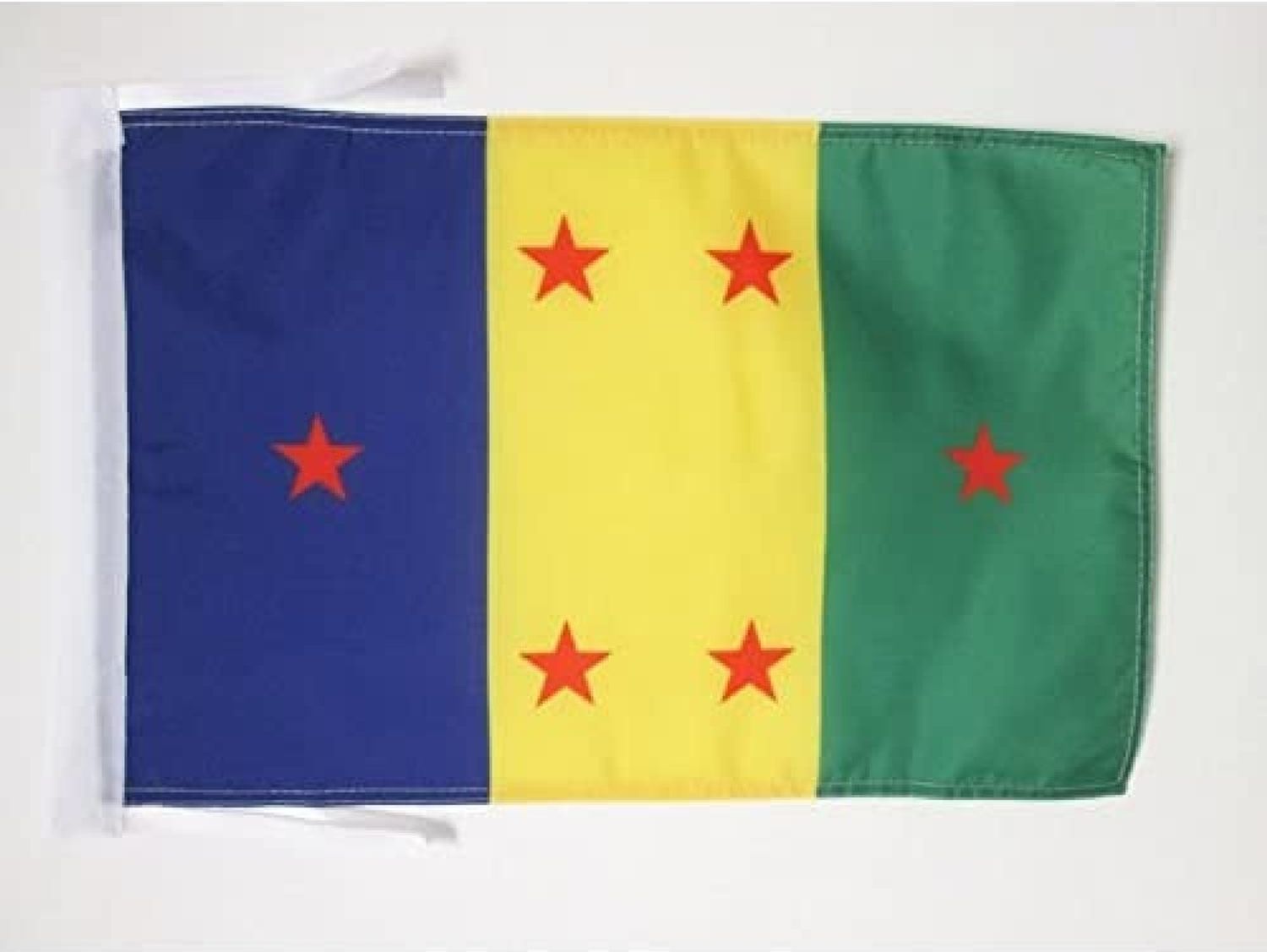 AZ FLAG - Flagge Ogoni Von Nigeria - 45x30 cm Mit Kordel - Ogoni Fahne 30x45 Cm - Flaggen Bild 1