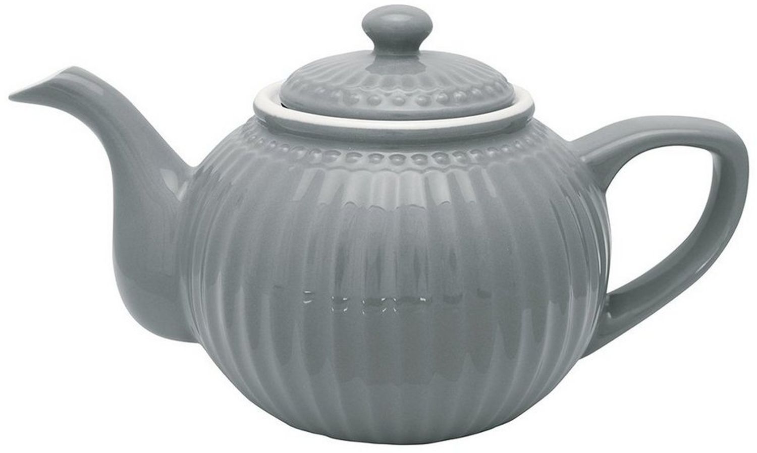 Greengate Alice Teekanne stone grey 1 l Bild 1