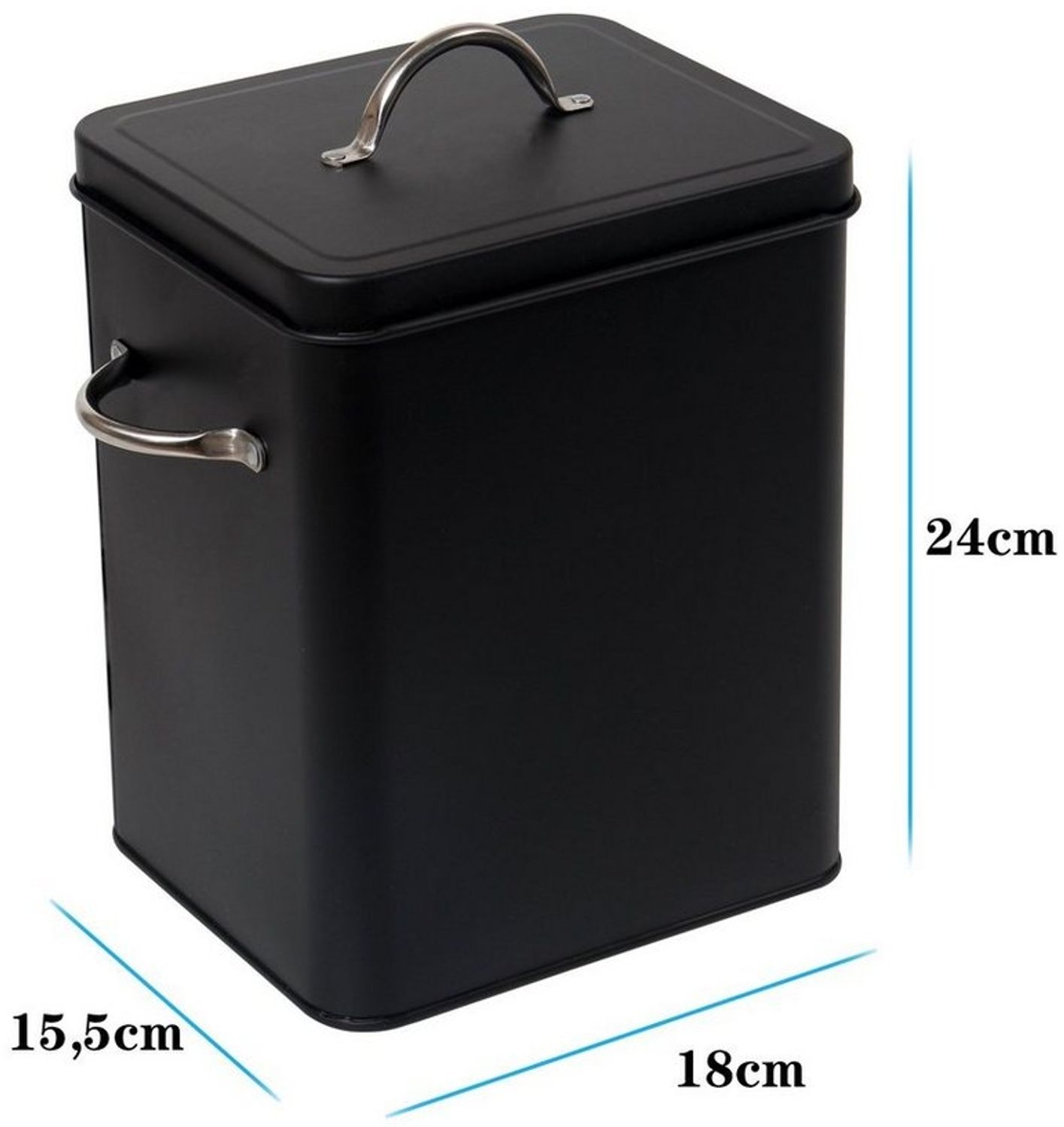 Zedelmaier Aufbewahrungsbox Waschpulver-box Waschmittelbox 6.5L (Satz, 1 box+Deckel+Schaufel), Multifunktionale Aufbewahrungsbox für Hundefutter, Katzenfutter Bild 1