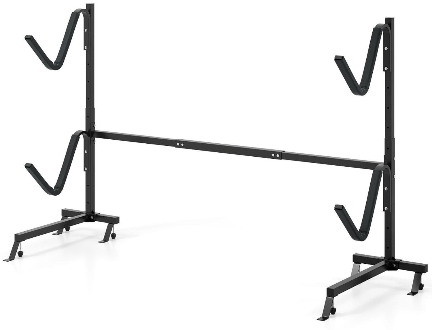 Kajak Halterung Kajak Aufbewahrungsregal Kajakständer für Kajaks SUP Kanus 80 kg Tragkraft Schwarz Bild 1