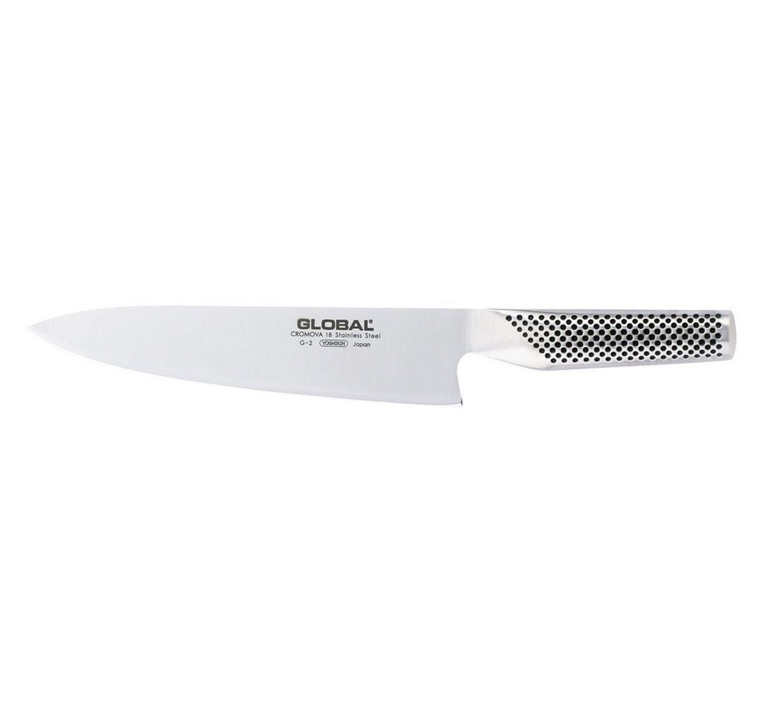 Global 'G-2' Kochmesser, Edelstahl silber, 20 cm Bild 1