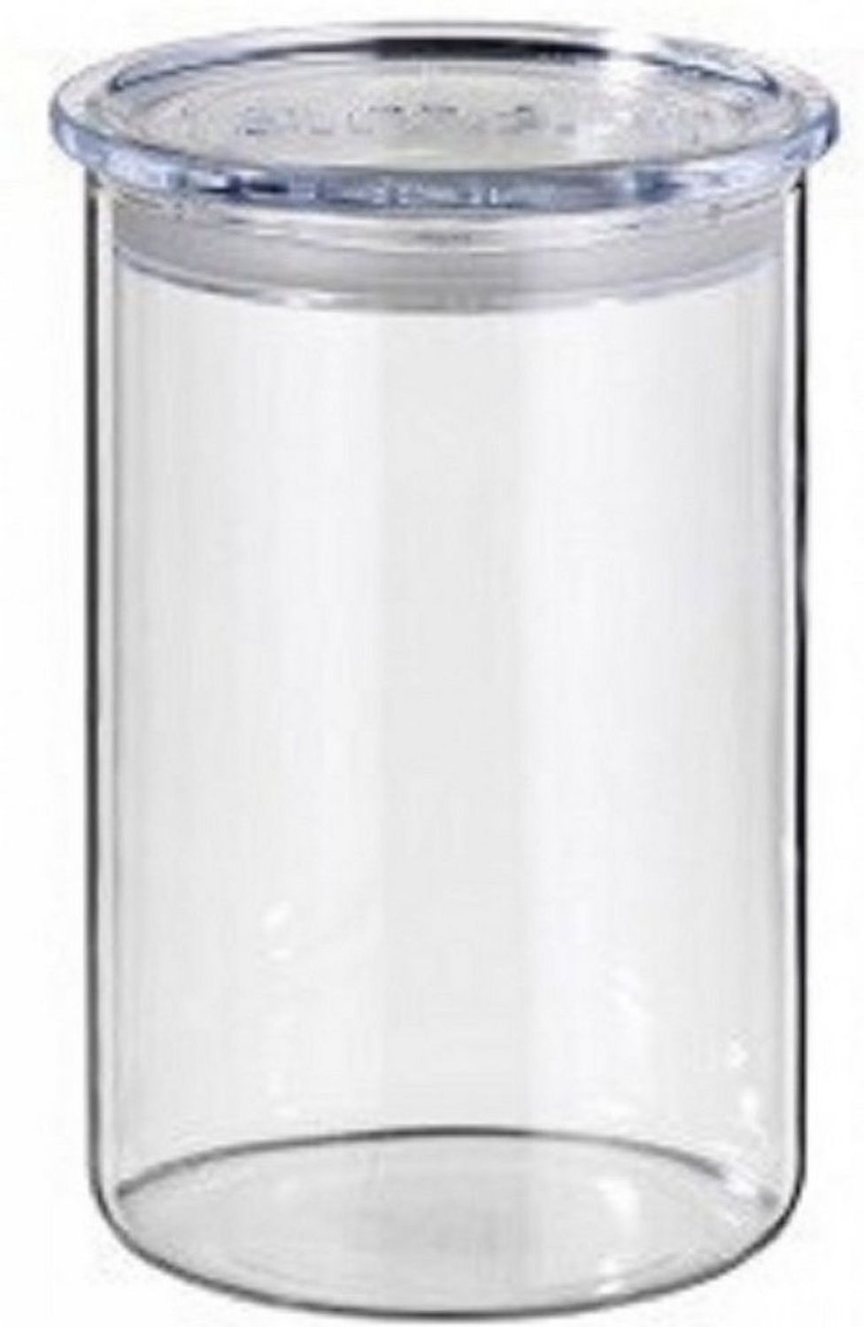 SIMAX Vorratsglas Vorratsglas mit Kunststoffdeckel, Glas, (Packung), luftundurchlässig, stapelbar, platzsparend, auch für Flüssigkeiten geeignet Bild 1