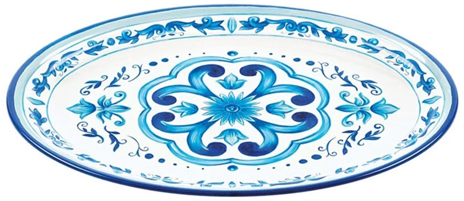 Guzzini Servierschale oval klein Blues Bild 1