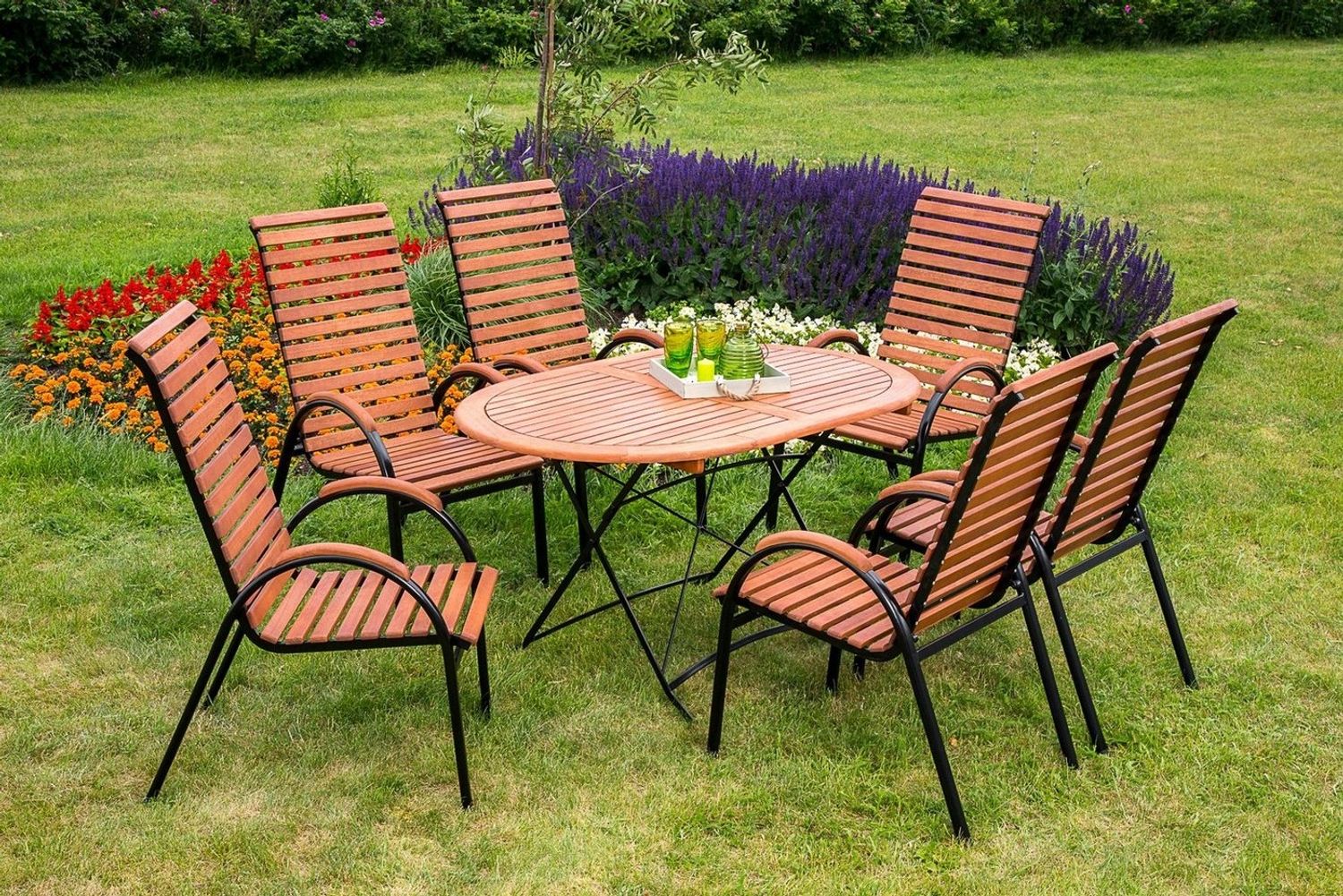 MERXX Gartentisch Schloßgarten, 90x140 cm Bild 1