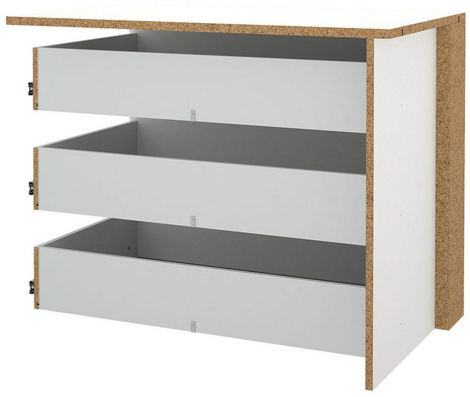 ebuy24 Kleiderschrank Catania Schubladeneinsatz 3 Schubladen 87 cm bis 1 Bild 1