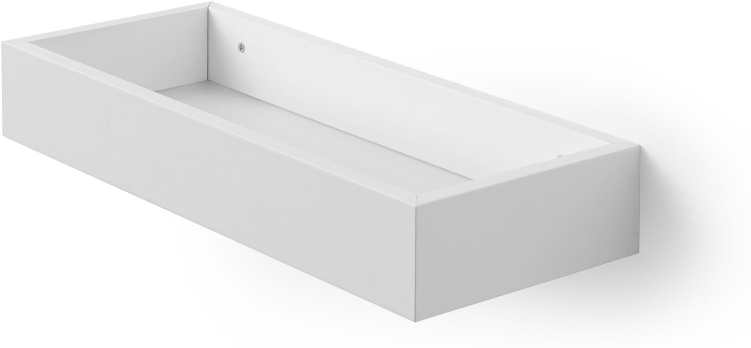 Format Wandboard ALESSIO - Wohnzimmer Wandregal in Weiss Bild 1
