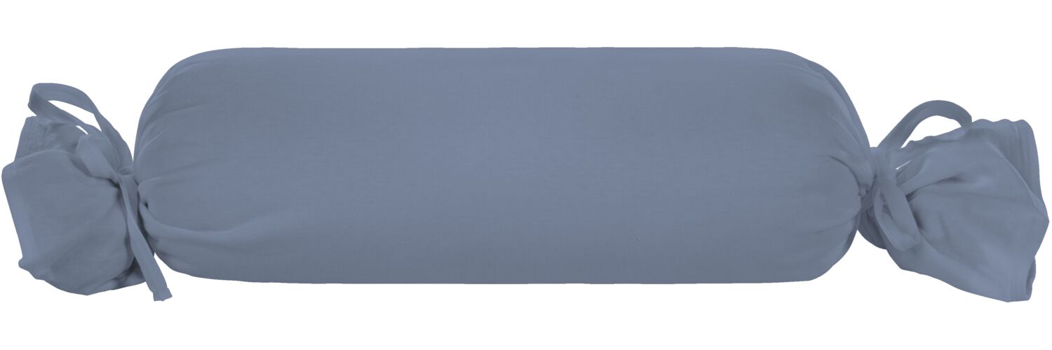 biberna Feinjersey-Kopfkissenbezug, blau, 15x40 cm Bild 1