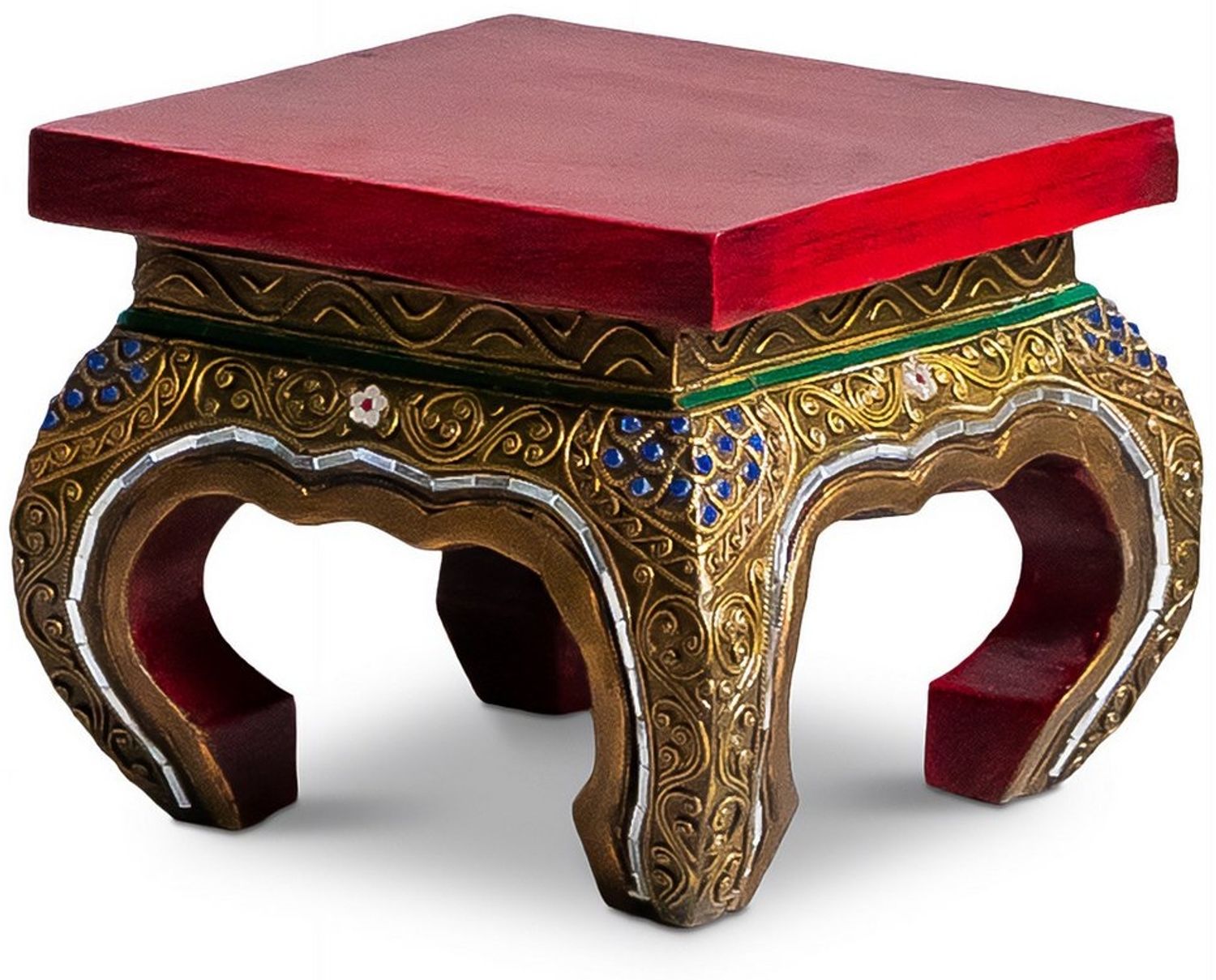 livasia Opiumtisch livasia Opiumtisch mit Glasmosaik, Couchtisch, Handarbeit (24/30/36cm), handgefertigt Bild 1