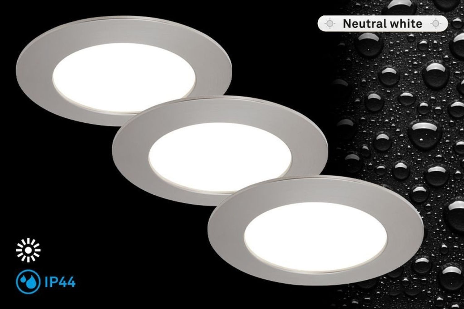 Briloner Leuchten LED Einbauleuchte FLAT IN Bild 1