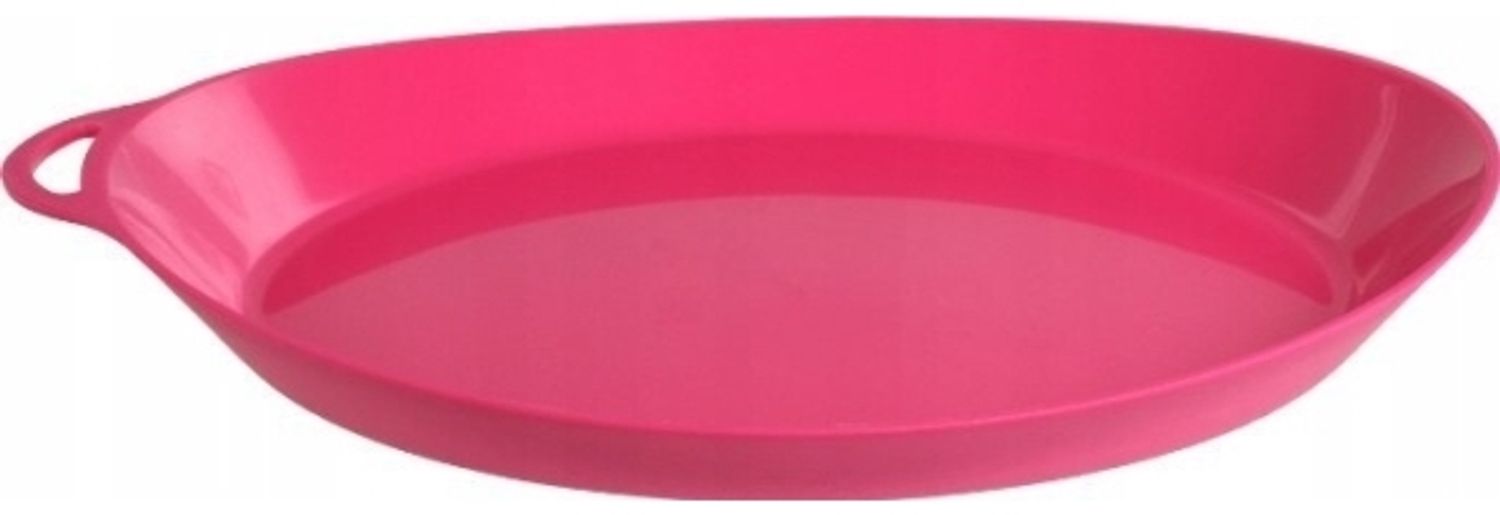 Lifeventure Ellipse Plate Pink Bild 1