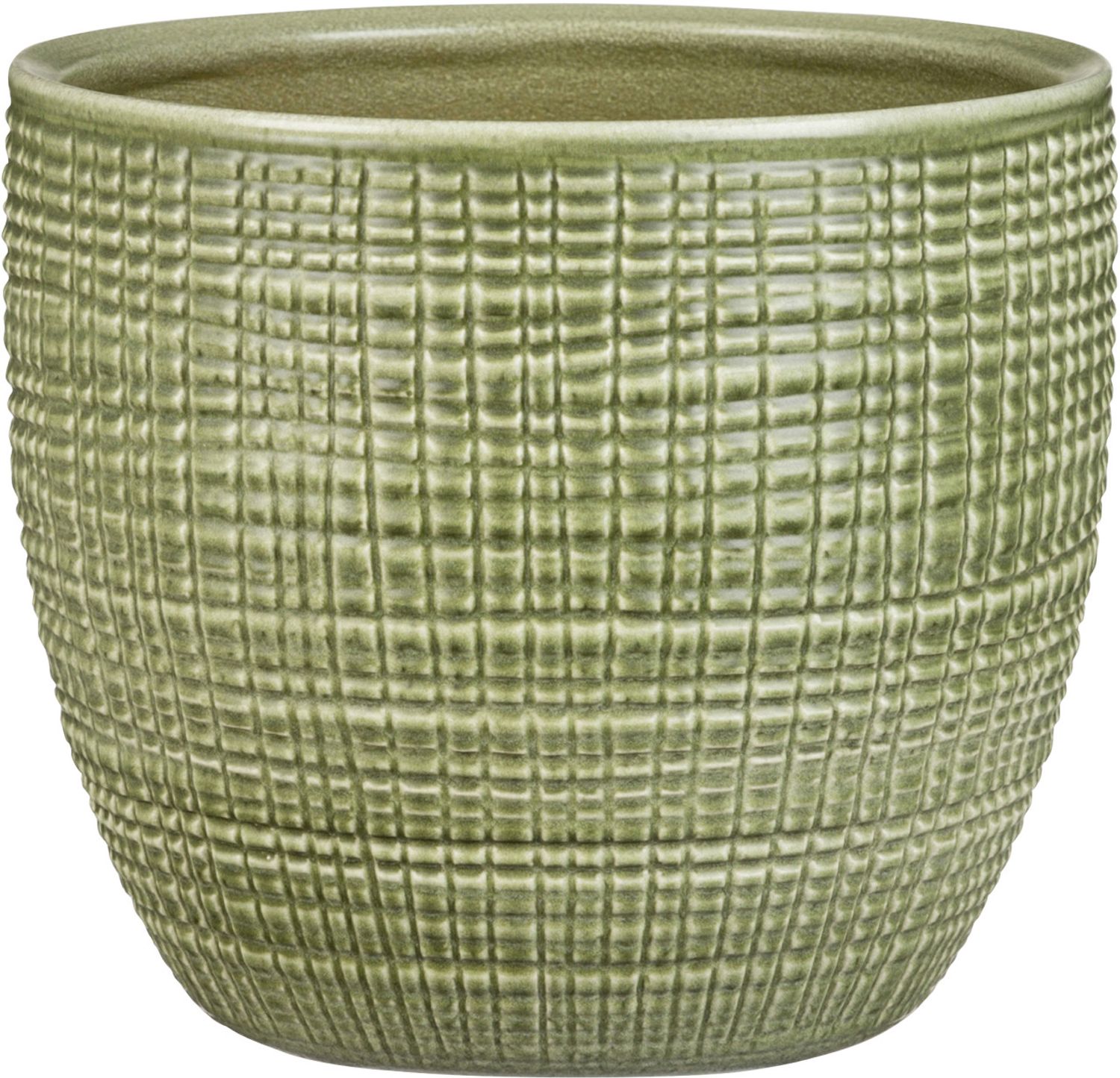 Scheurich Übertopf Serie 866 Ø 19 x 16,9 cm kaki Bild 1