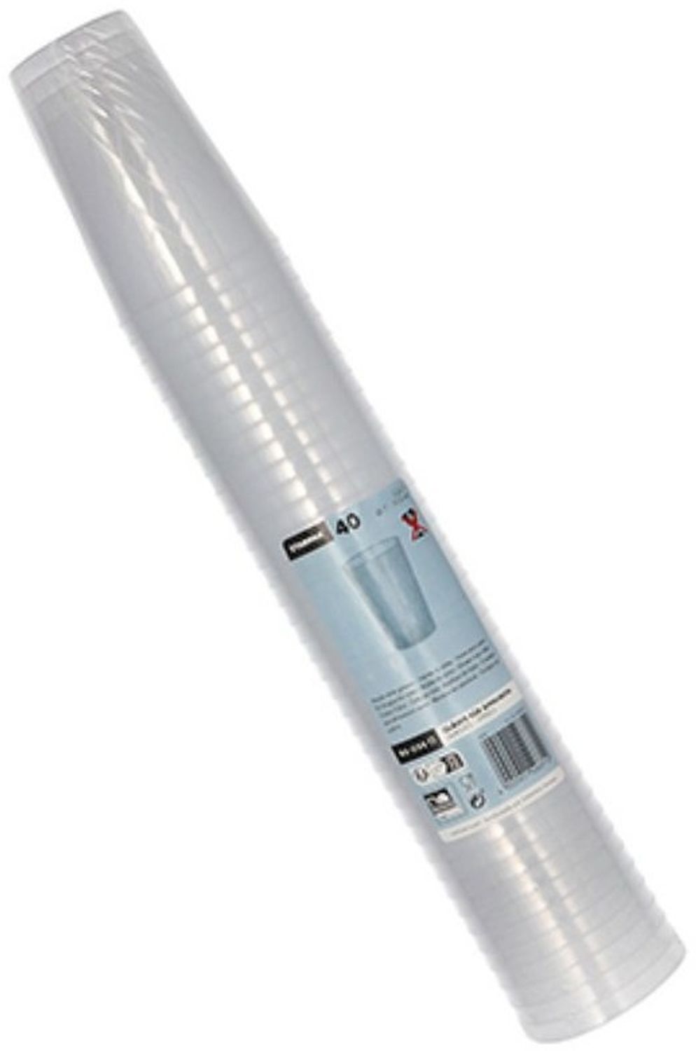 Starpak Becher 40 Mehrweg-Gläser für Apfelwein 0,25 l Ø 7 cm · 10,5 cm unzerbrechlich Bild 1