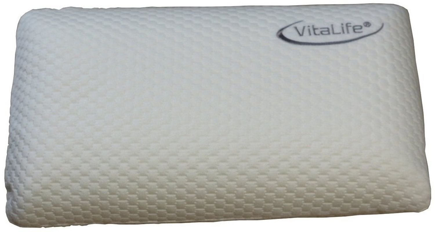 Vital Life Orthopädisches Viscoschaum Nackenkissen Reisekissen für unterwegs Bild 1