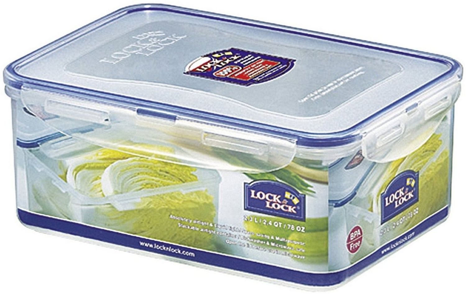 Vorratsdose rechteckig, 2,3 l Bild 1