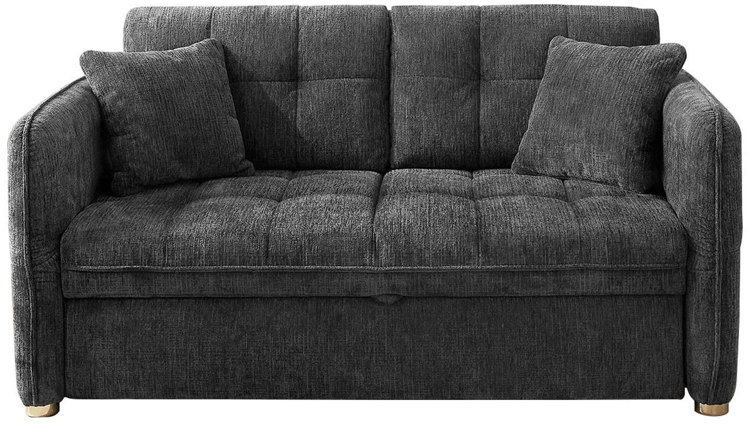 Funktionssofa Lars / Leon, Polyester, Schwarz Bild 1