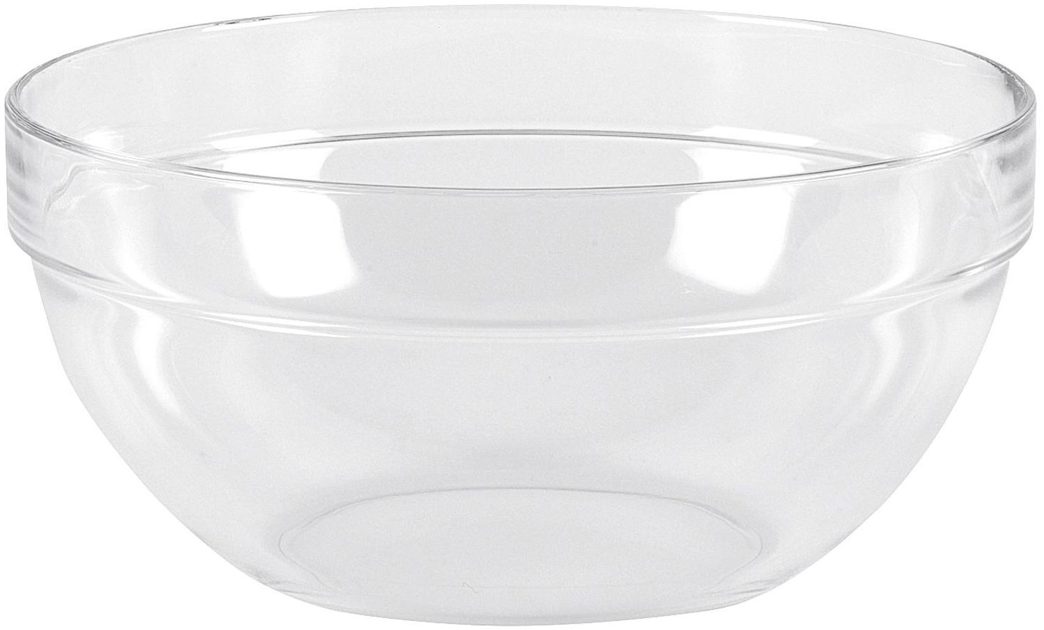 Luminarc 73113 Empilable Salatschale Schüssel, Glas, stapelbar, Ø 23 cm, klar Bild 1