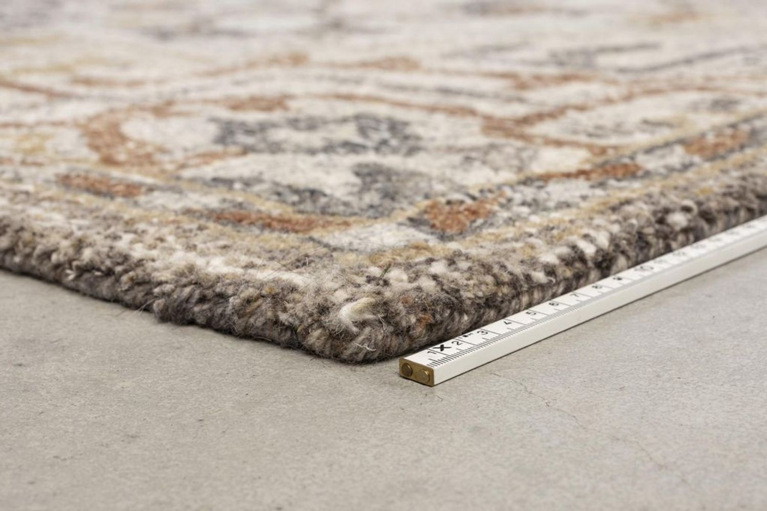 Teppich AMORI 160 x 230 cm GREY BRICK von Dutchbone Bild 1