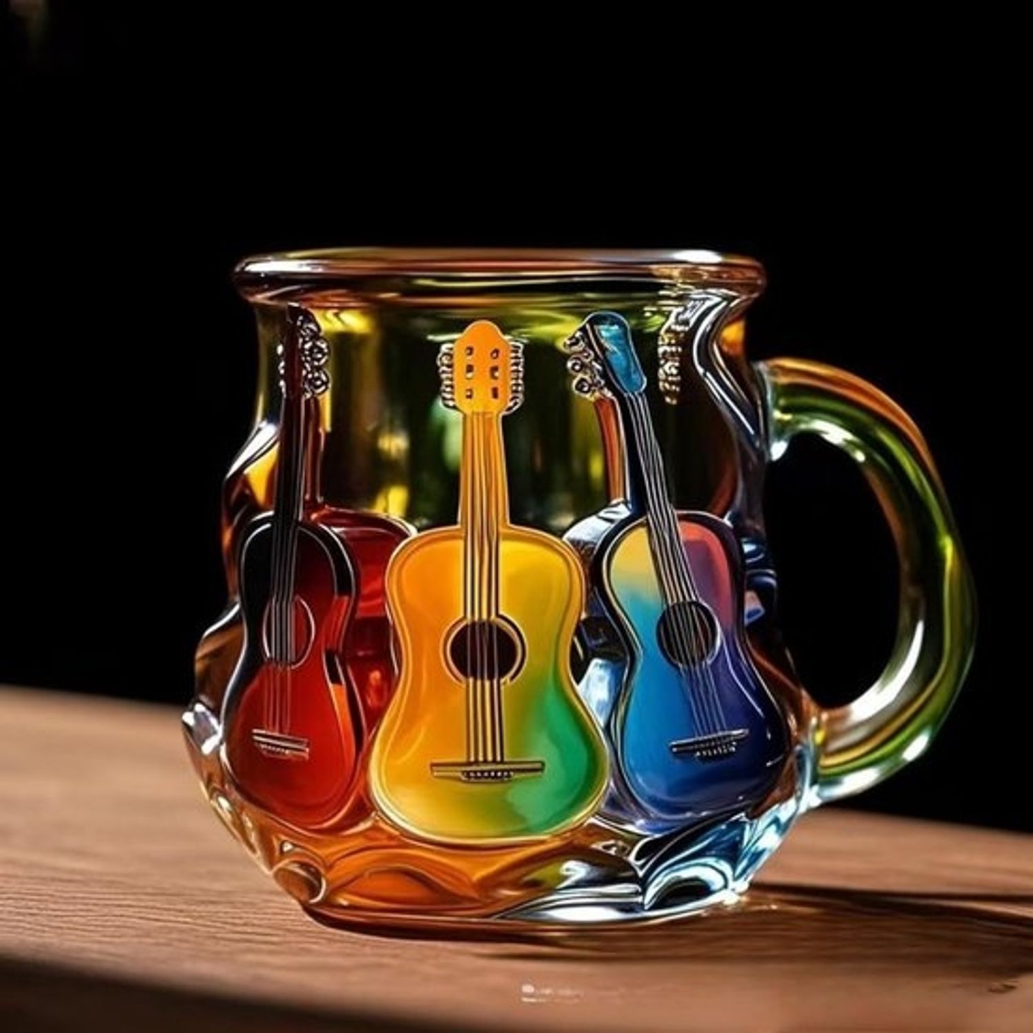 Becher, Glas, Transparent Bild 1