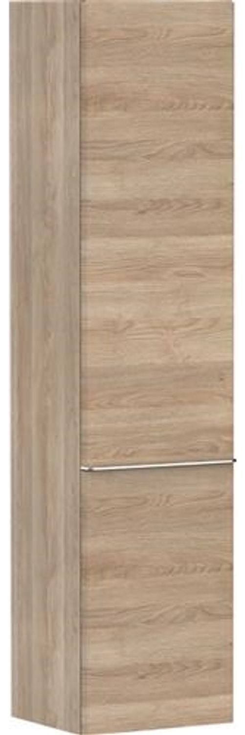 Hochschrank Xelu Q natur weißer Eiche d/rechts Bild 1