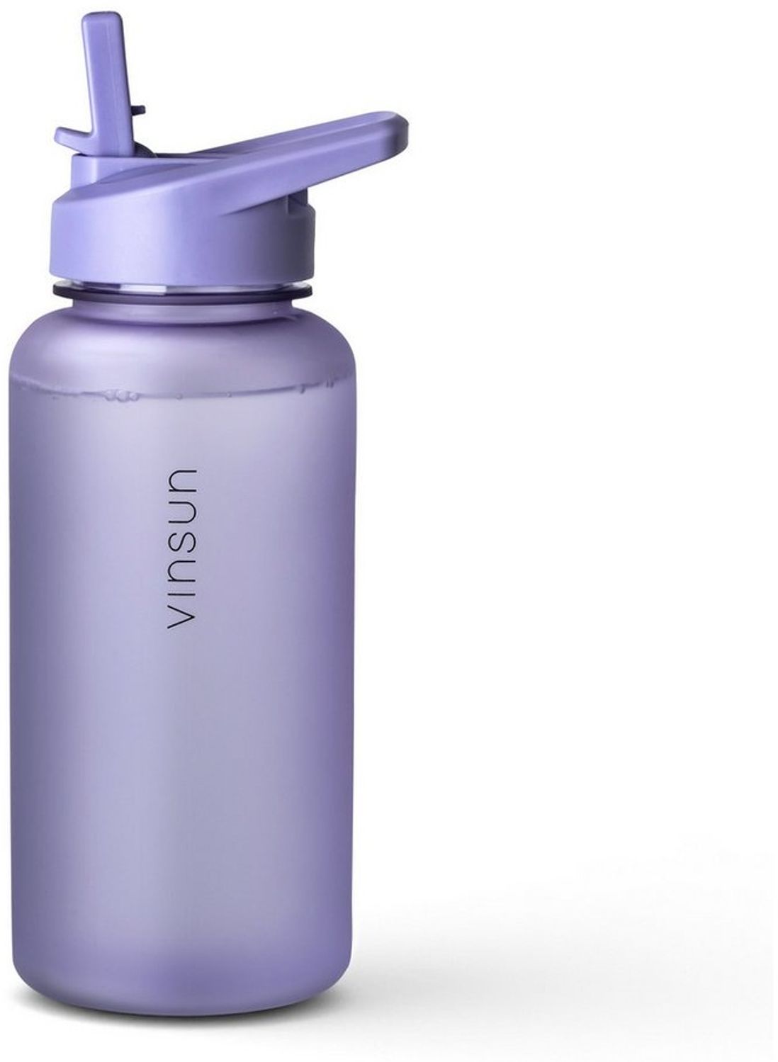 Vinsun Trinkflasche Sportflasche mit Strohhalm 1L - Wasserflasche Tritan auslaufsicher, BPA frei, Bruchsicher, geruchs- & geschmacksneutral, geringes Gewicht Bild 1