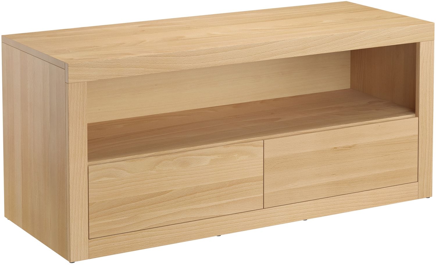 Lowboard TV-Schrank Fernsehboard 110x44x50 Buche lackiert, 90.51-11 Bild 1