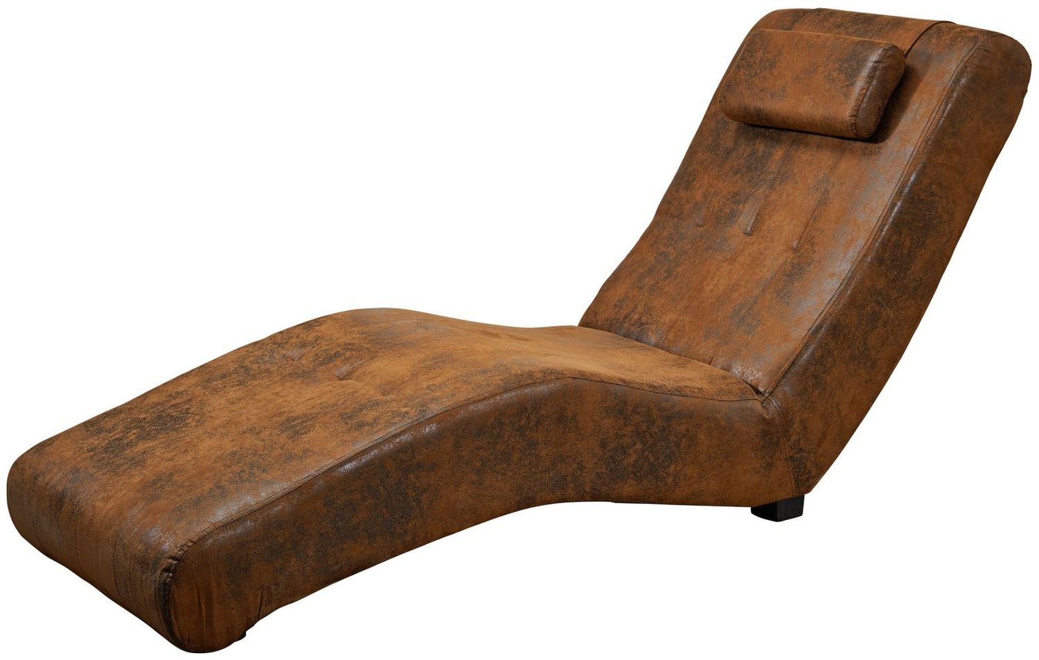 Relaxliege 180x62x87 braun SPLEEN Bild 1