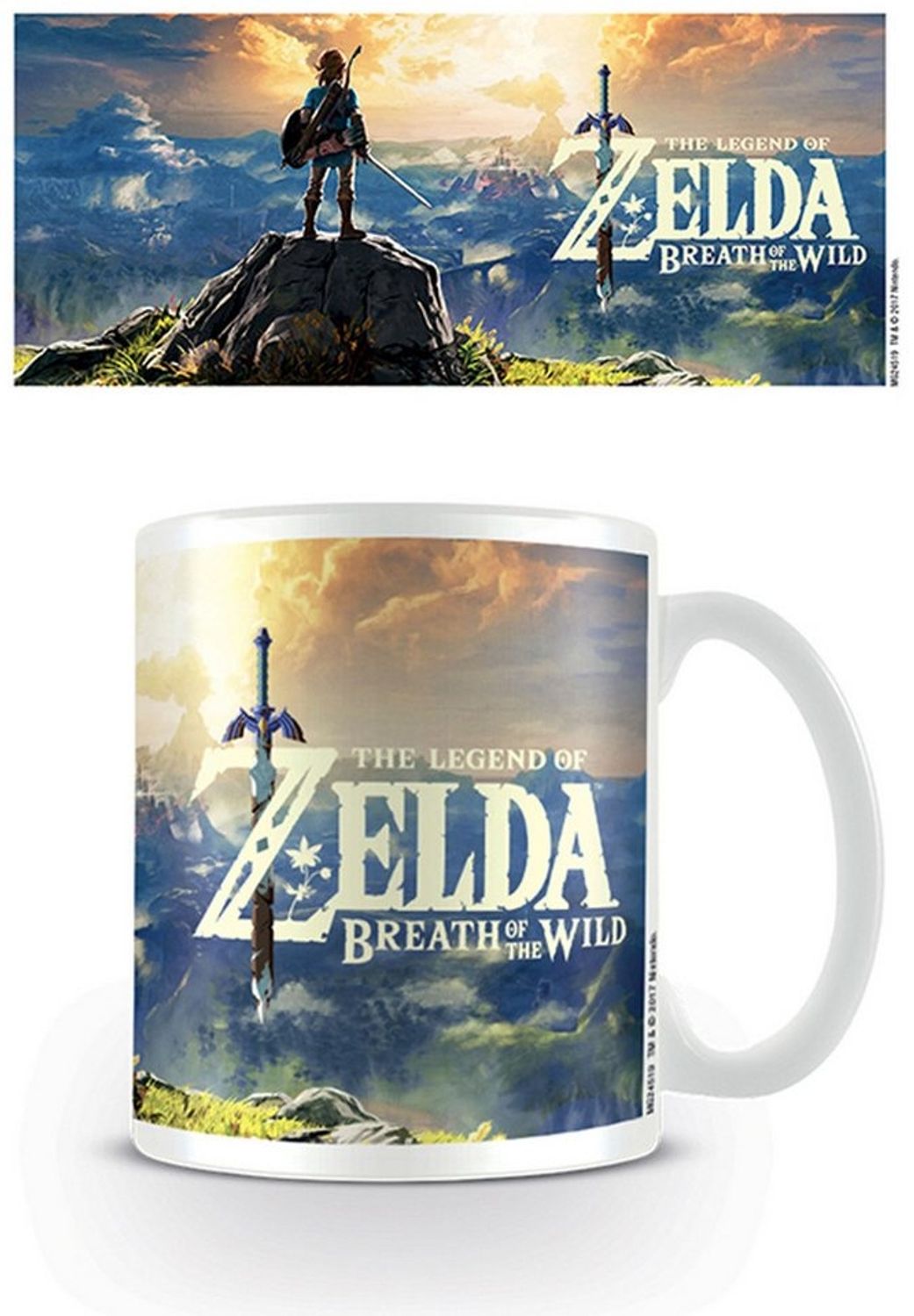 Tasse Legend of Zelda, The - Lizenz Tassen - Breath Of The Wild - Sunset Bild 1