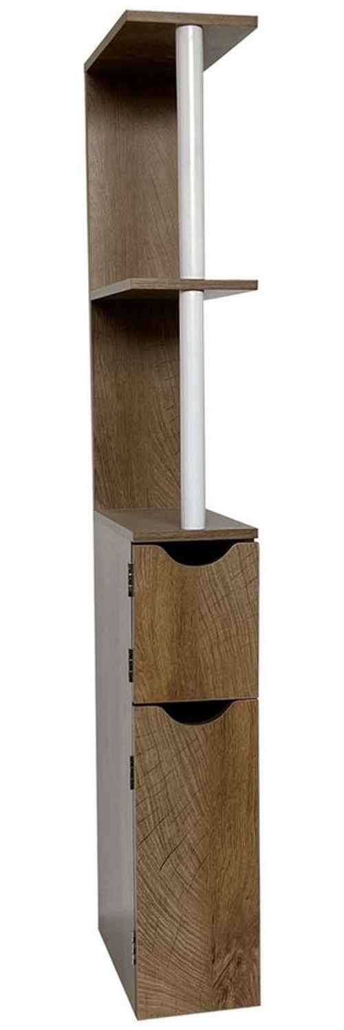 HTI-Living Raumteilerregal Raumteilerregal 118 cm Thekla Eiche, Stück 1-tlg, Beistellschrank Nischenregal Bild 1