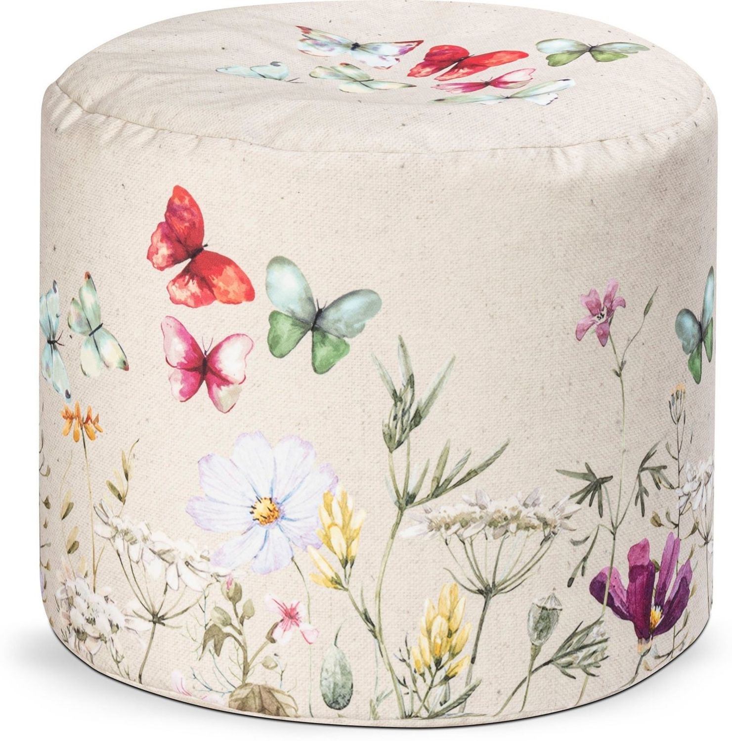 Sitting Point Sitzsack Brava Dot. Com Blumenwiese 50x40cm Bild 1