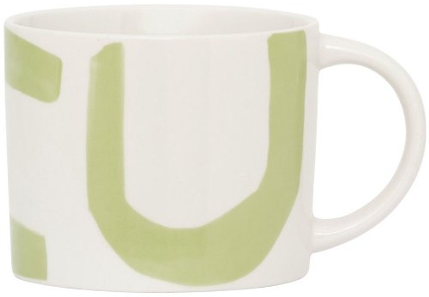 Urban Nature Culture Becher mit Henkel Tazza Pale Green (14,5 x 10,5 x 8,5 cm) 107452 Bild 1
