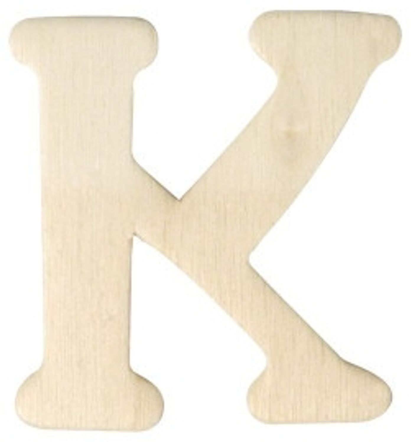 Holz-Buchstaben, 4 cm, K Bild 1