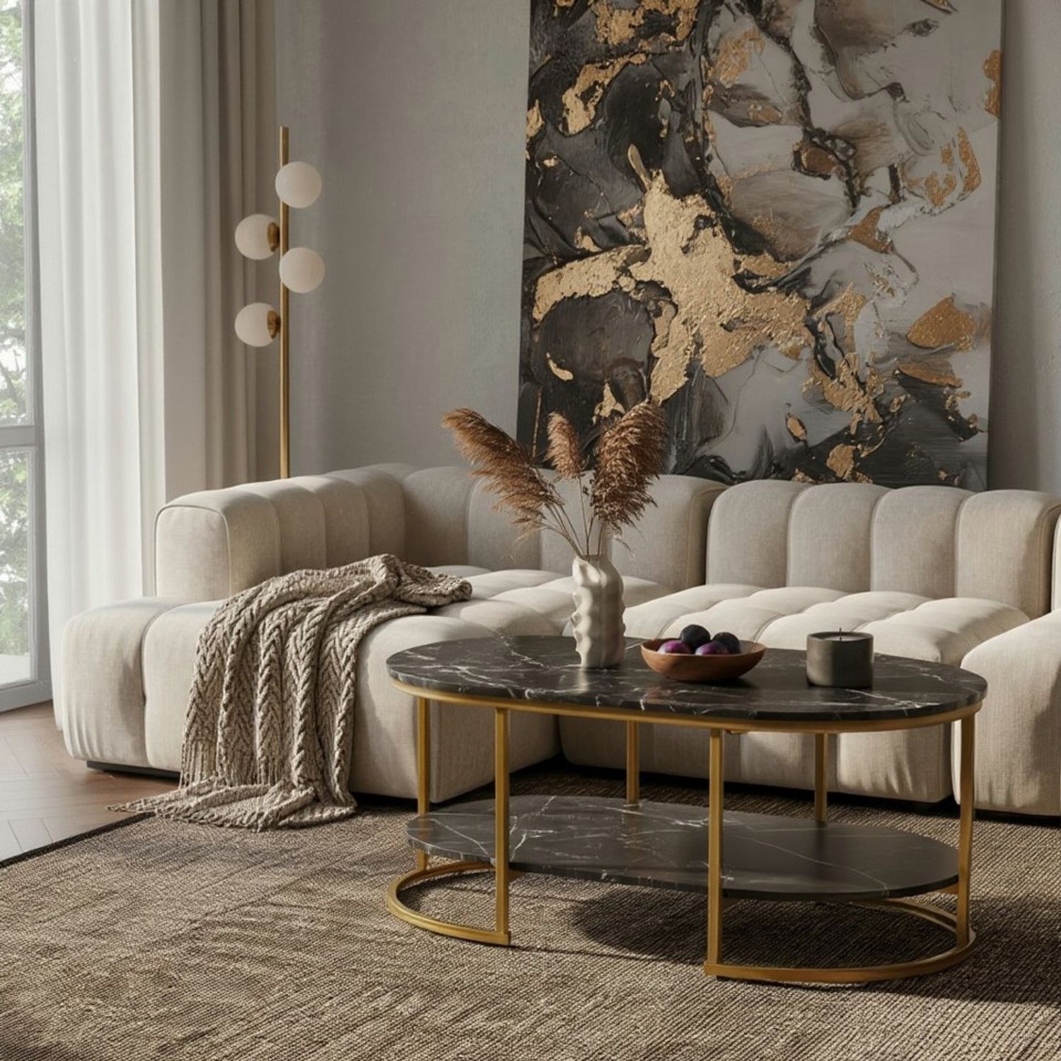 KADIMA DESIGN Wollteppich KOFEL Wohnzimmer Waschbar Schlafzimmer Wohnzimmerteppich Esszimmer, Läufer, Höhe: 9 mm, Beige, 80x150 cm, Esszimmerteppich Schlafzimmerteppich Waschbar Bild 1