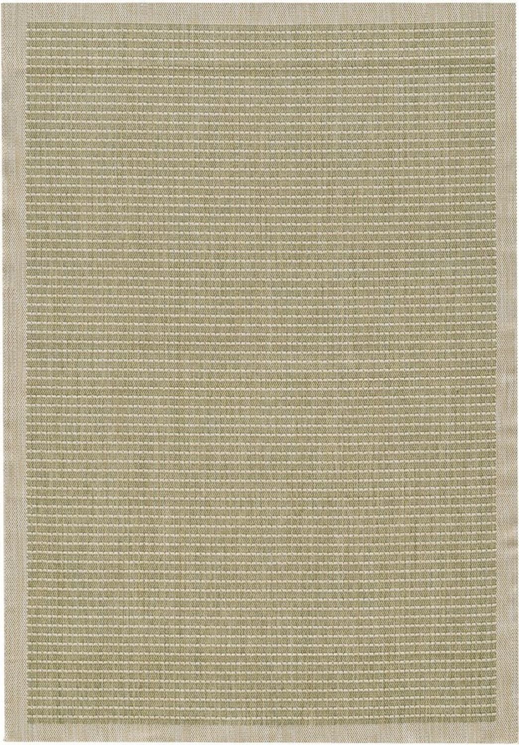 KADIMA DESIGN Outdoorteppich DAFNE Wetterfest UV-Beständig Balkon Waschbar Strapazierfähig Uni, Läufer, Höhe: 3 mm, Grün, 60x100 cm, Balkonteppich Fußbodenheizung Waschbar Bild 1