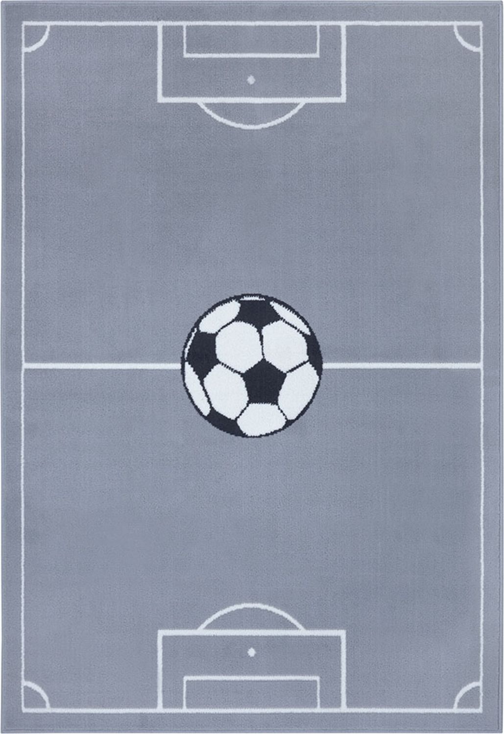 Kinderteppich Estádio Hellgrau - 120x170x0,8cm Bild 1