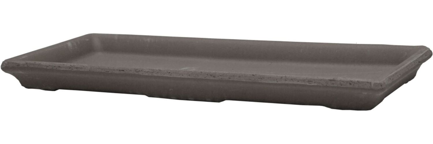 Balkonkasten-Untersetzer umbra 31 cm imprägniert – robuster Pflanzuntersetzer zum Schutz vor Gießwasser für Balkon Terrasse und Garten Bild 1