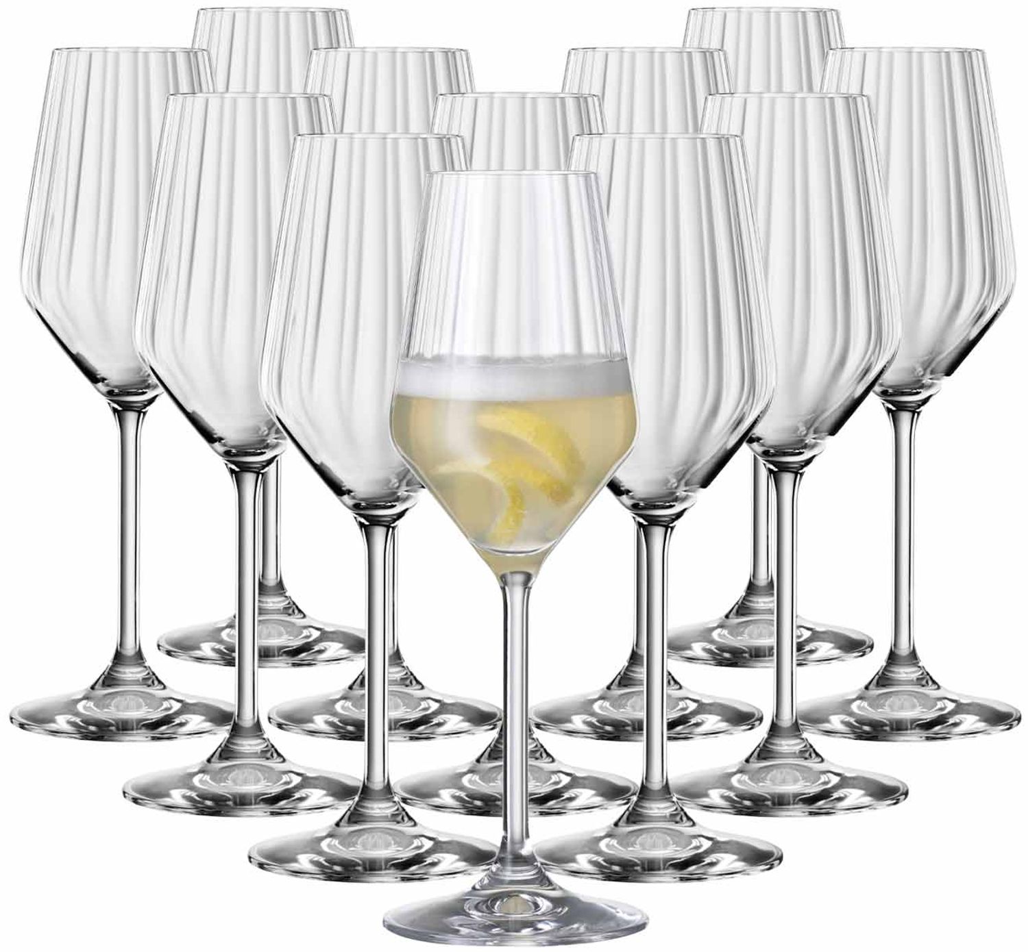 Spiegelau Lifestyle Champagnergläser 310 ml 12er Set Bild 1
