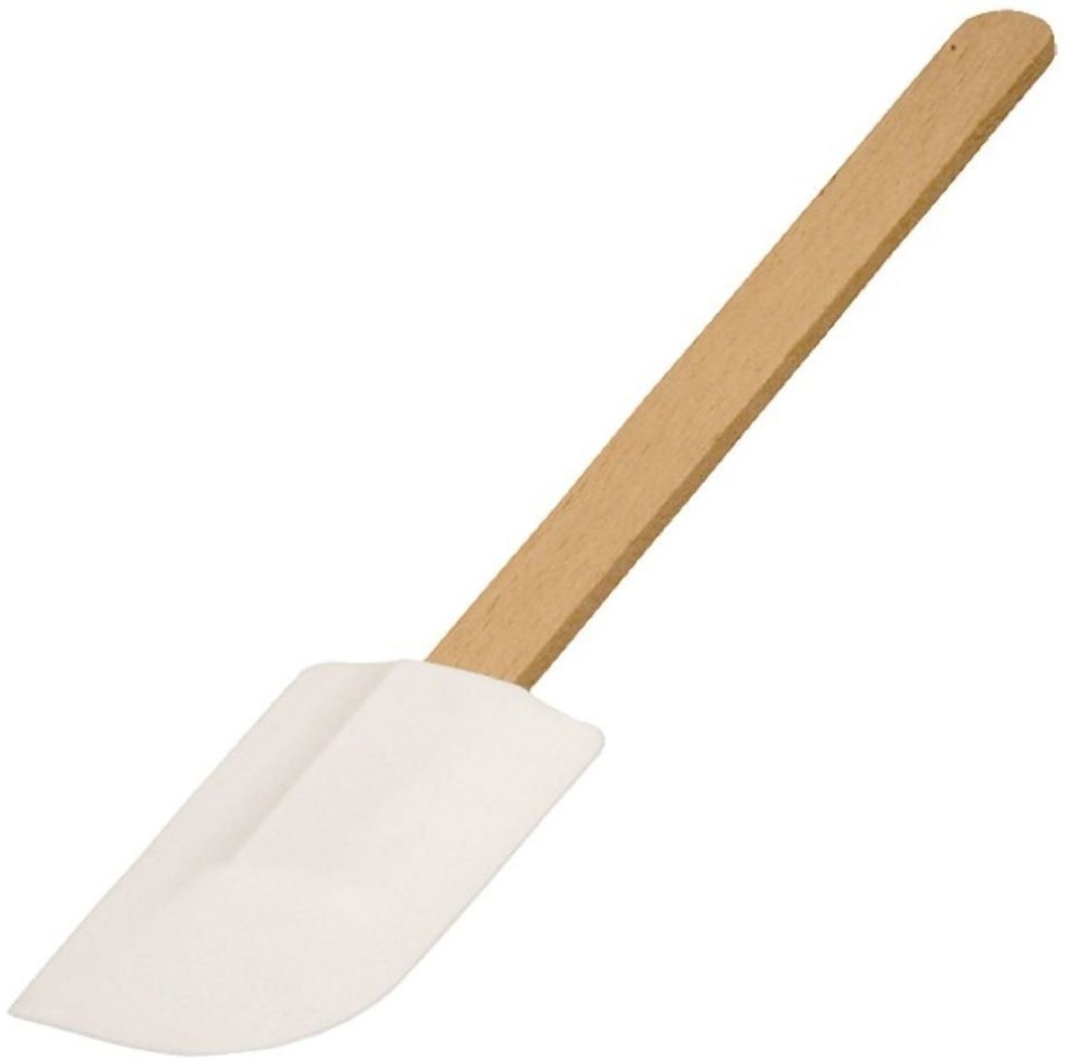 Teigschaber Teigkratzer schmal 27cm aus Buche Holz Bild 1