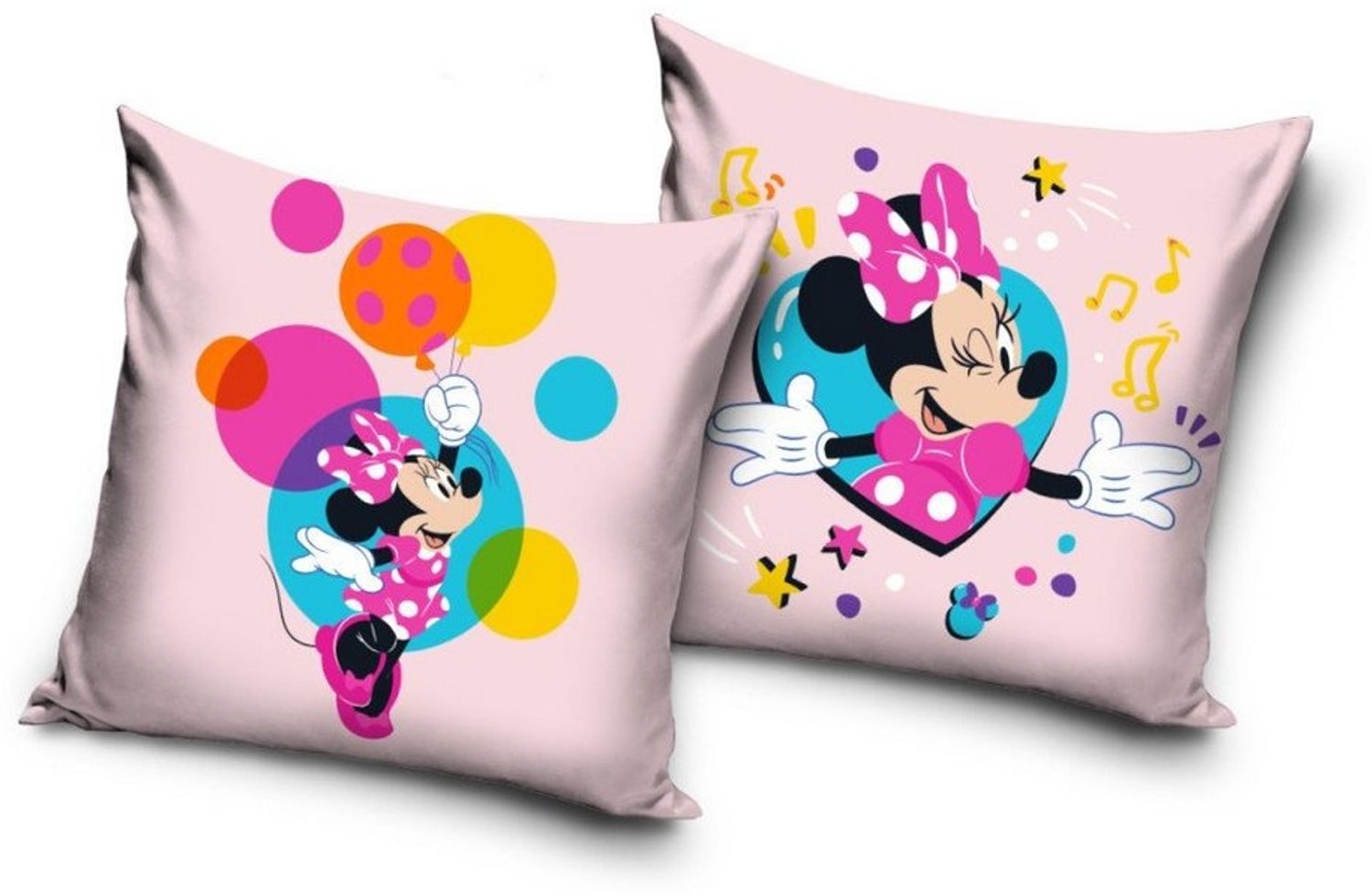 Disney Minnie Mouse Kissenbezug Disney Minnie Kissenbezug Maße ca. 40 x 40 cm, (1 Stück) Bild 1