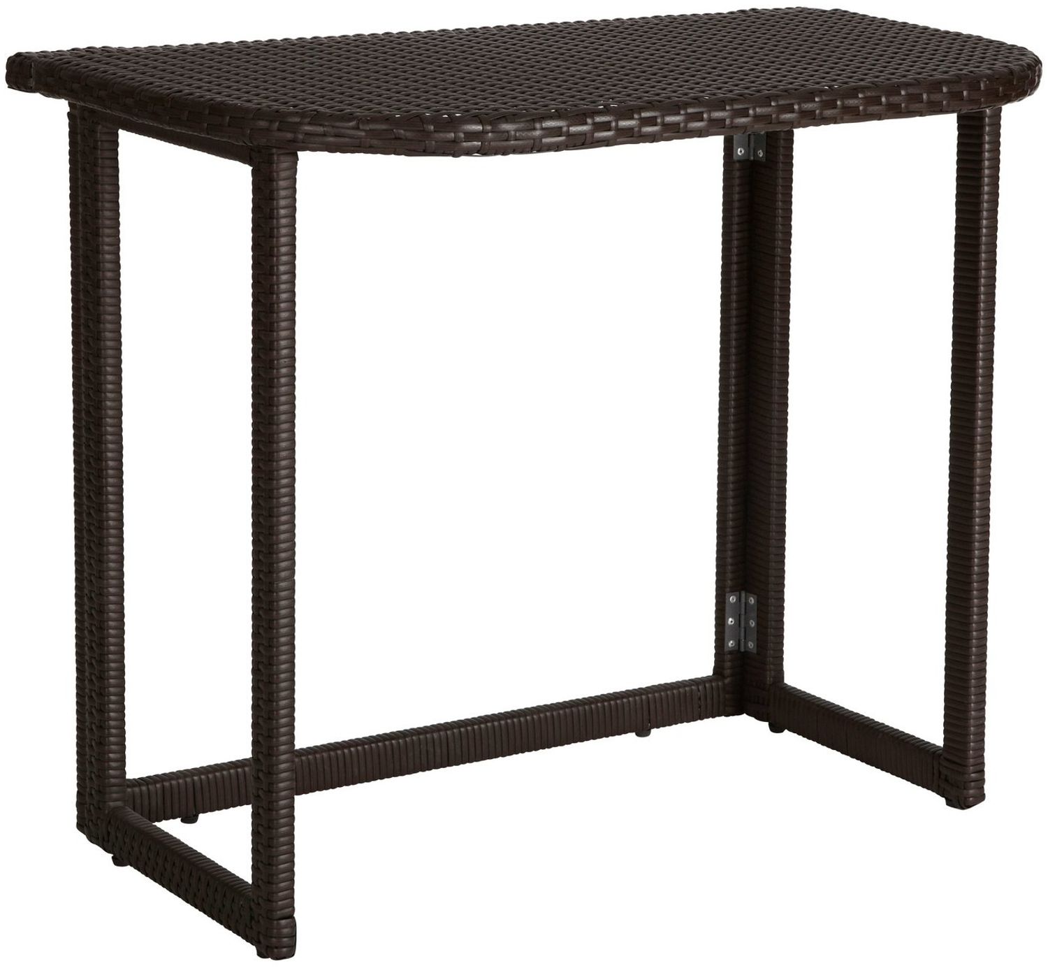 MERXX Gartentisch Rattan, 50x90 cm Bild 1