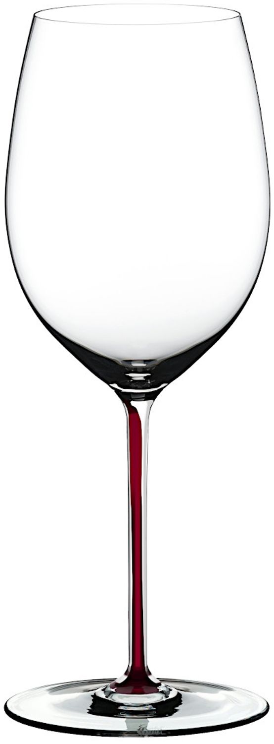 RIEDEL 4900/0DR FATTO A MANO Cabernet / Merlot Weinglas - Stiel DRACHENROT Bild 1
